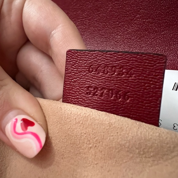 NWT red Gucci Marmont Crossbody leather messenger bag - Picture 9 of 16